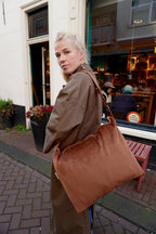 Mombag Brown Corduroy