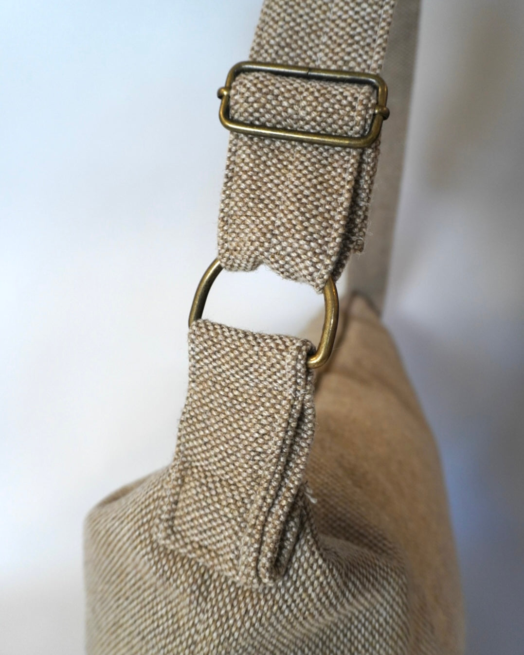 Mombag Woven Beige