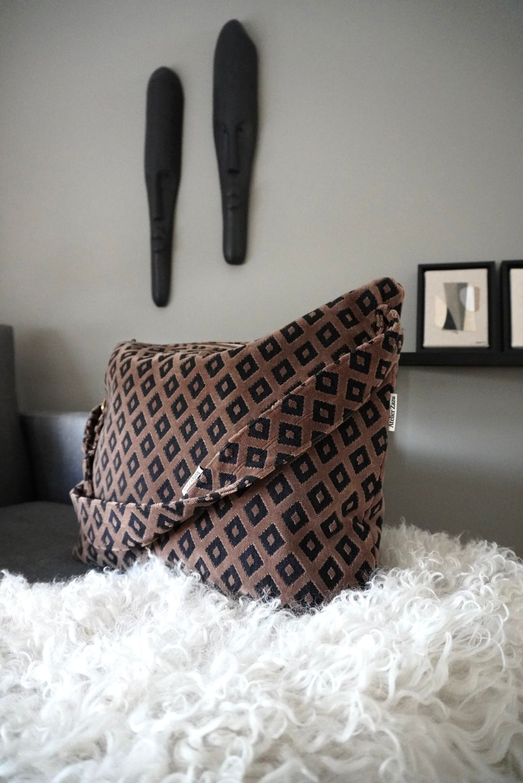 Mombag Diamond Weave