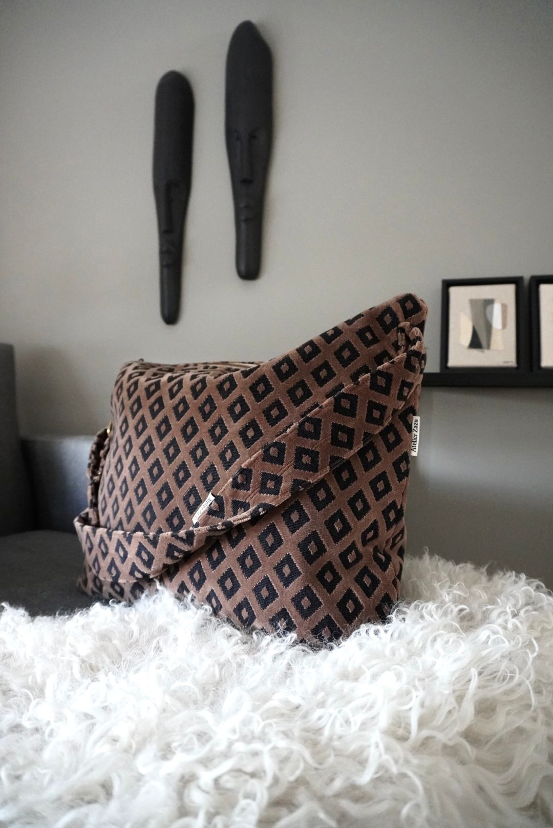 Mombag Diamond Weave