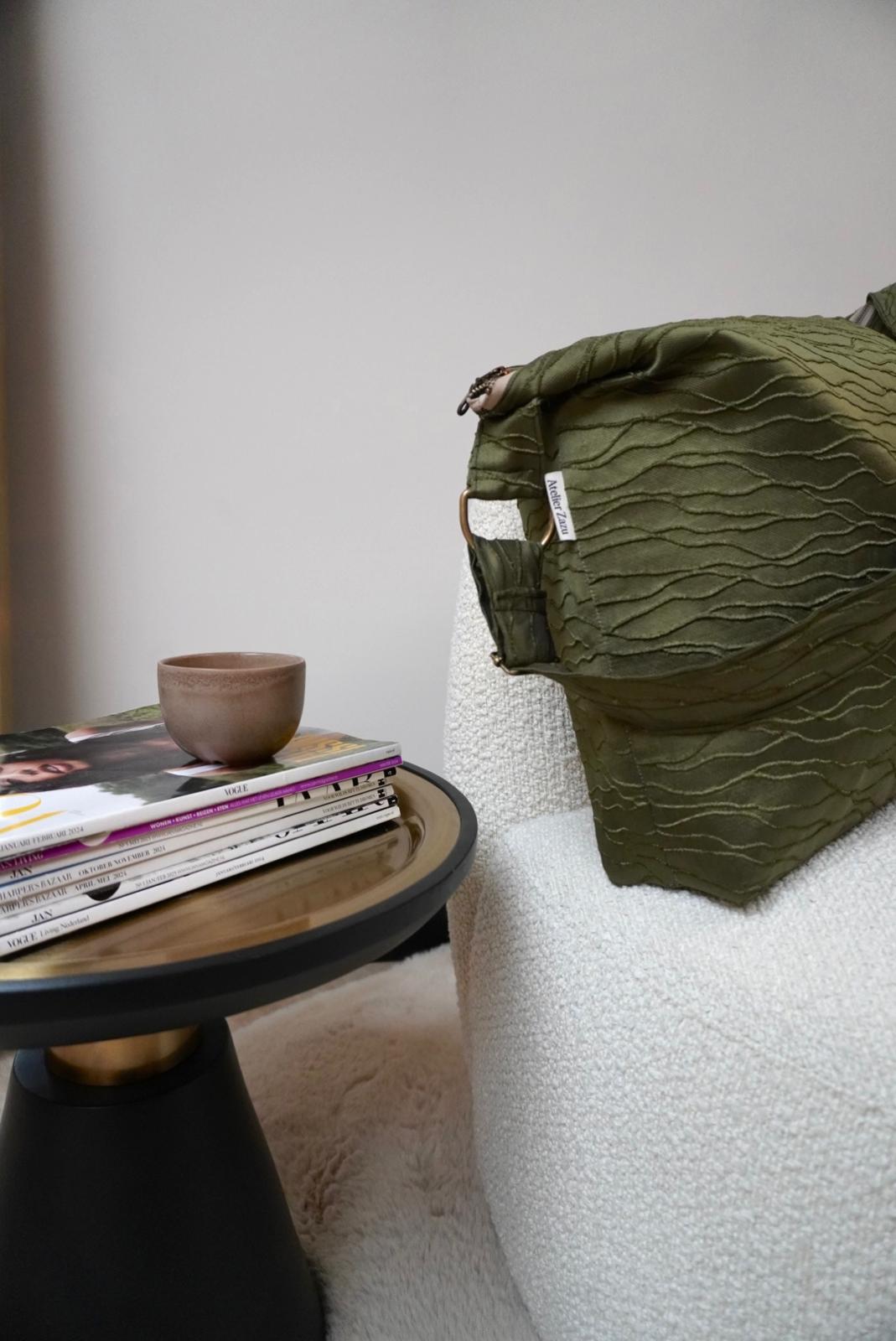Mombag Olive Wave