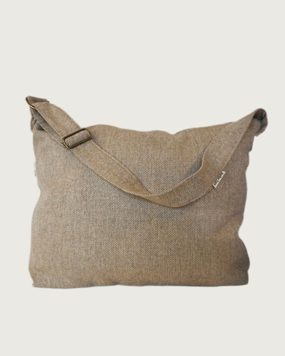 Mombag Woven Beige