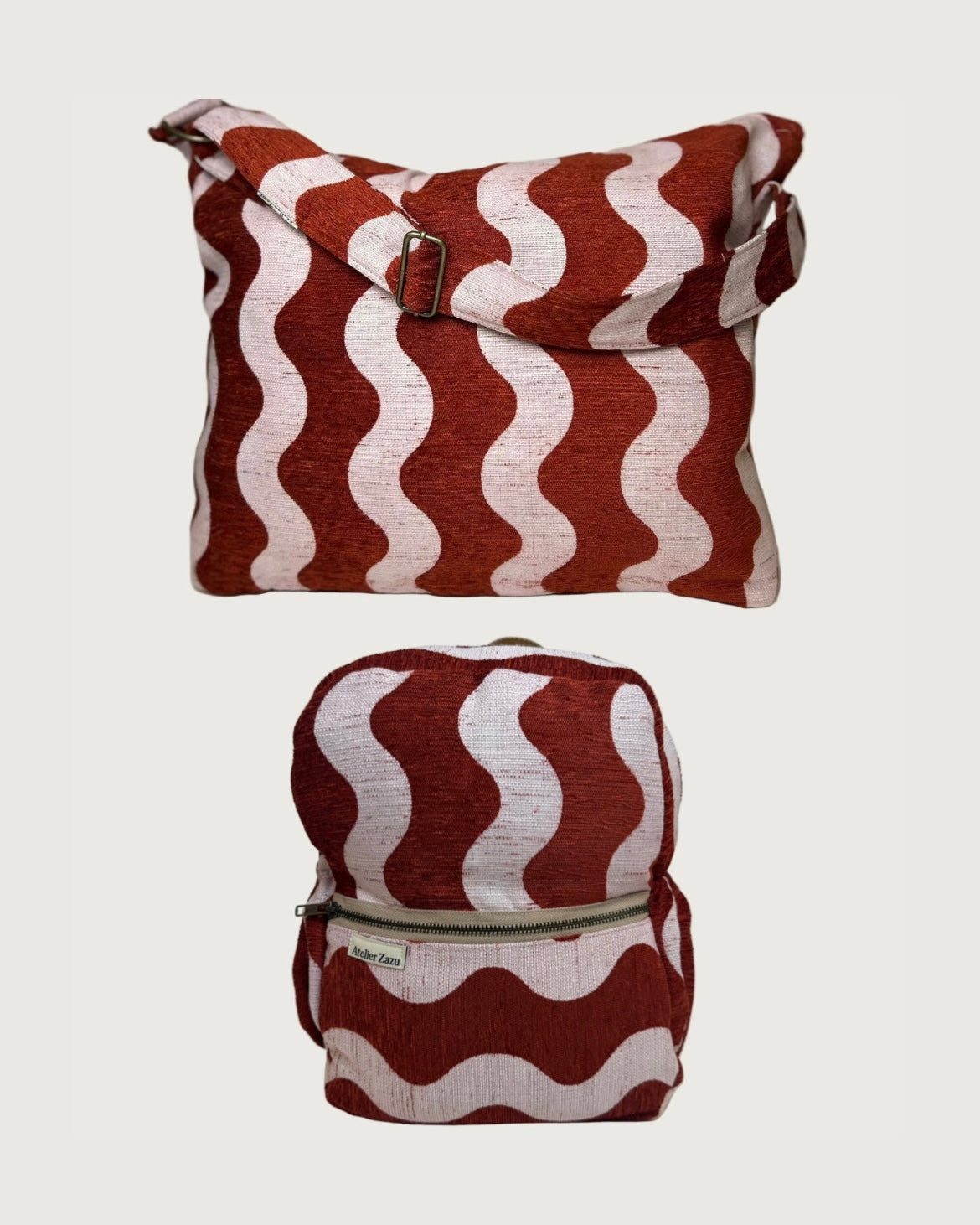 Bundel Wavy Mombag + Rugtas kids