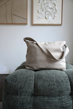 Mombag Woven Beige
