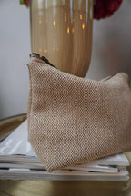 Toilettas Woven Beige
